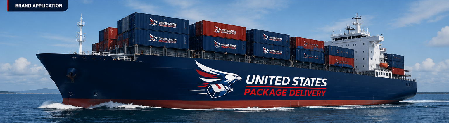 USPD sea freight container ship